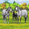 Farm Ranch And Horses paint by number