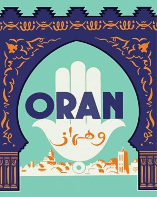 Oran Algeria paint by number