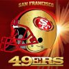 San Francisco 49Ers Football Team paint by number