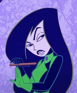 Shego Kim Possible paint by number