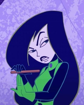 Shego Kim Possible paint by number