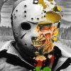 Freddy Vs Jason paint by number