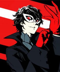 Joker Persona 5 Video Game paint by number