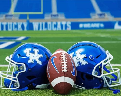 Kentucky Wildcats paint by number