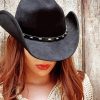 Lady In Cowboy Hat paint by number