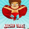 Nacho Libre Film paint by number