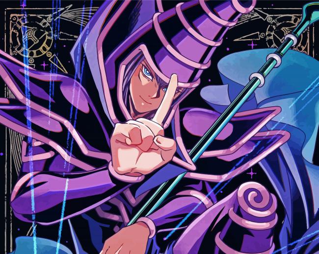 The Dark Magician Paint by number