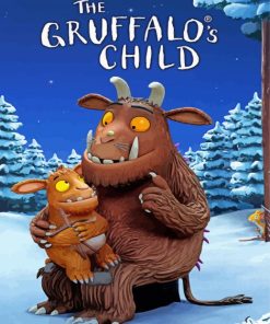 The Gruffalo Child Movie paint by number