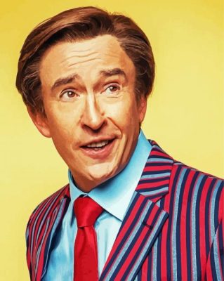 Steve Coogan Paint by number