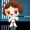Princess Leia Baby Paint By Numbers