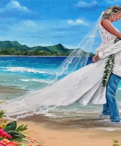 Beach Wedding Paint By Numbers