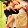 Vintage Bride And Groom Paint By Numbers