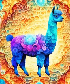 Aesthetic Alpaca Paint By Number