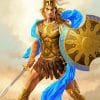 Greek Hero Achilles Paint By Number