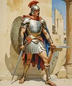 Achilles Hero Paint By Number