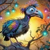 Aesthetic Dodo Bird Whimsical Paint By Number