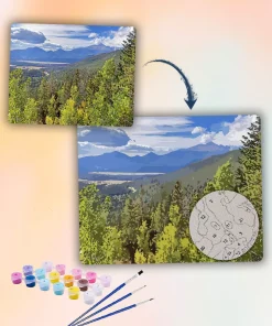 Custom Paint By Numbers​ Landscapes