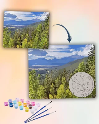 Custom Paint By Numbers​ Landscapes