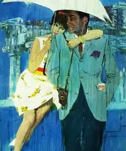Waiting In The Rain Paint By Numbers