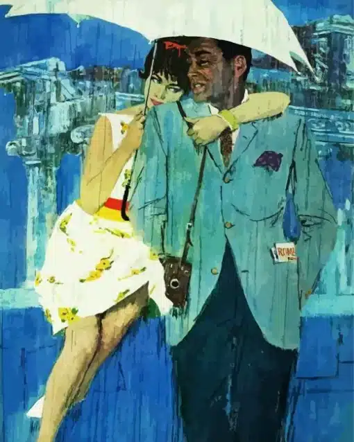 Waiting In The Rain Paint By Numbers